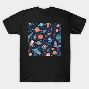 Space Pattern T-Shirt